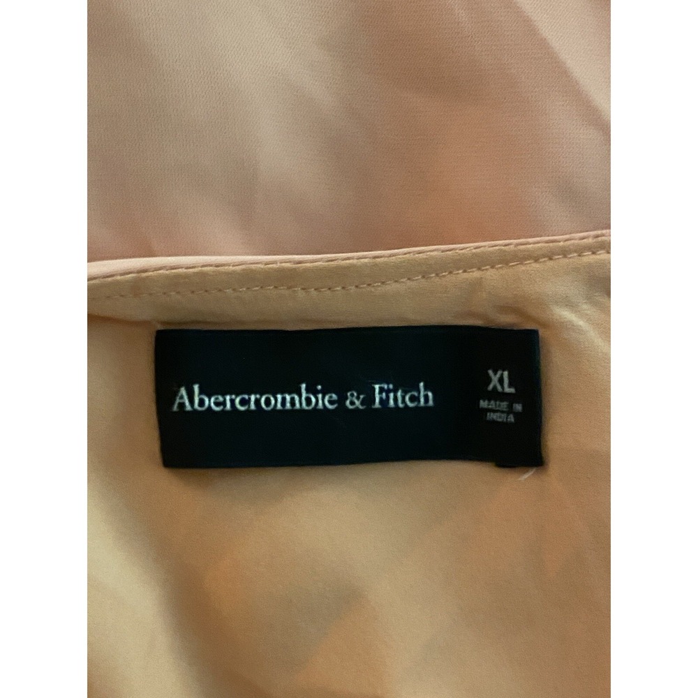 Abercrombie & Fitch Peach Slip Maxi Dress - Picture 4 of 4